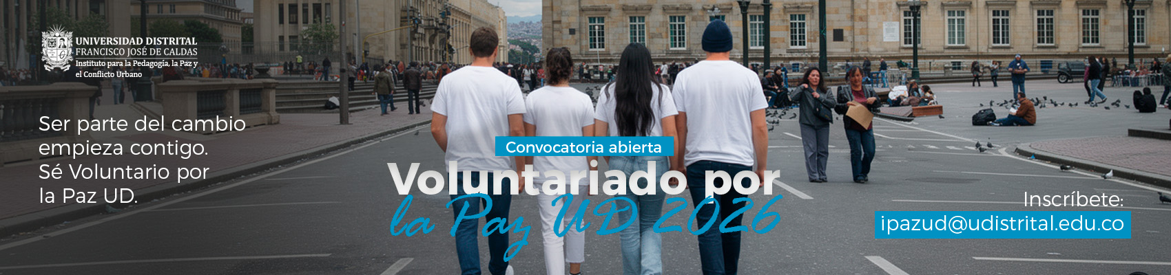 VOLUNTARIADO POR LA PAZ UD 2026