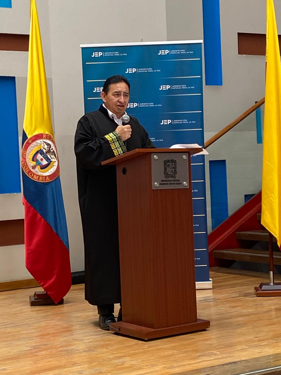 Galeria: PALABRAS DE INSTALACIÓN DEL MAGISTRADO DE LA JEP MILLER HORMIGA
